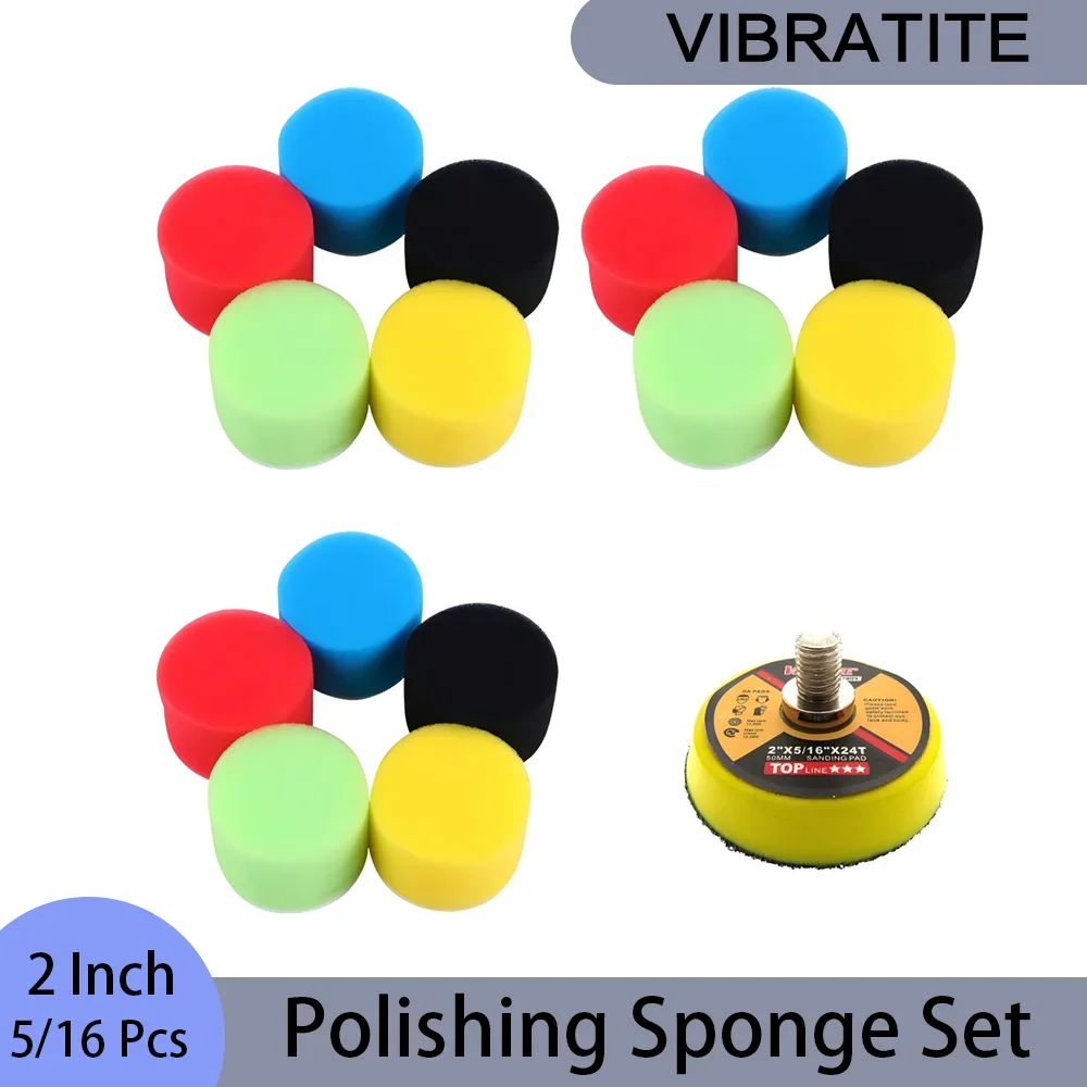 مجموعة إسفنجات تلميع 2 بوصة، 5 - مراجعة Polish Pad Set Buffer وسعره