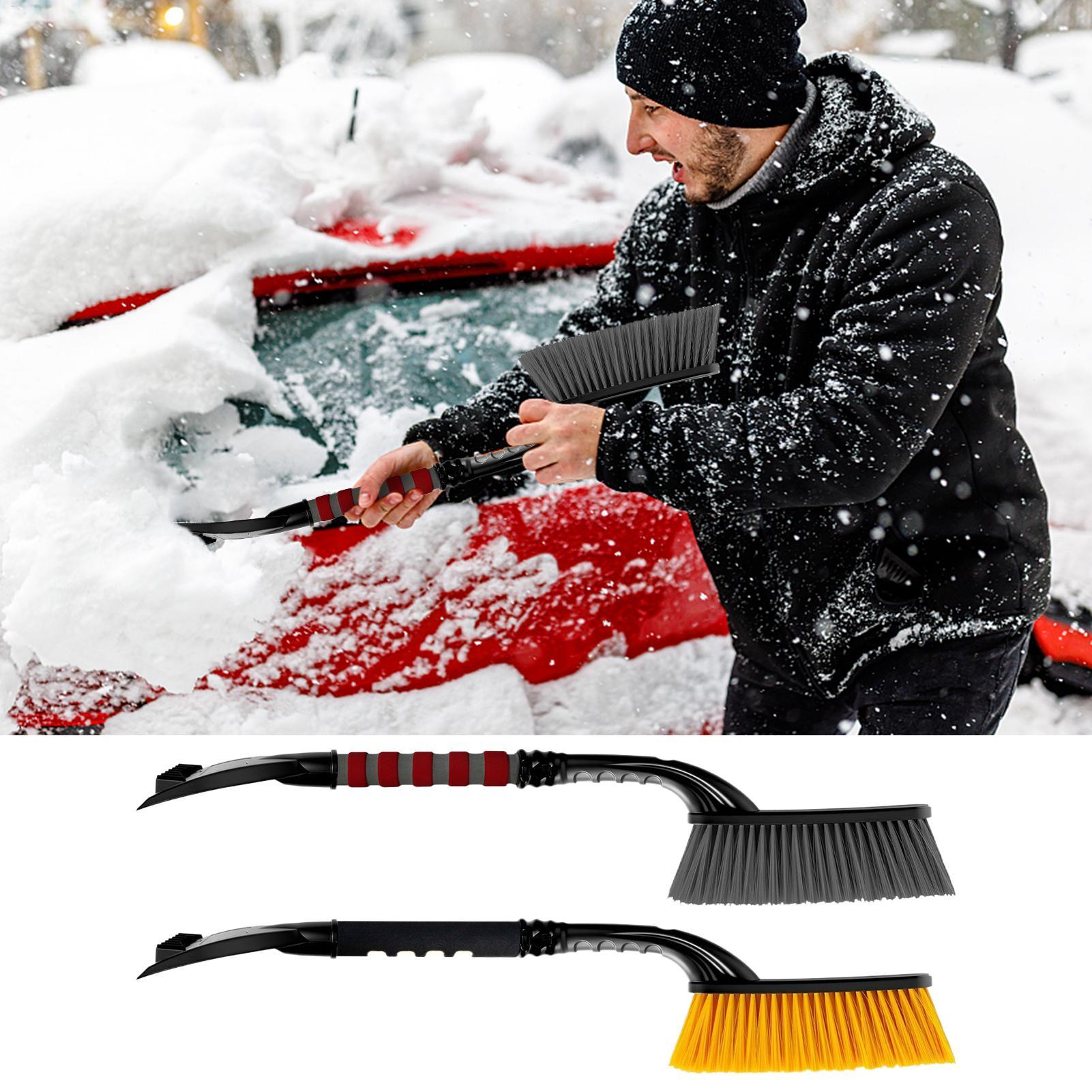 مكشطة السيارة فرشاة الثلج الزج - مراجعة Car Cleaning Brush وسعره