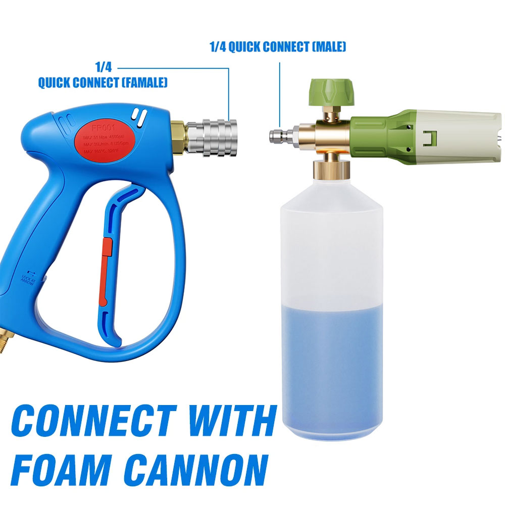 الألومنيوم رغوة بندقية انس رغو - مراجعة Pressure Washer Foam Gun وسعره