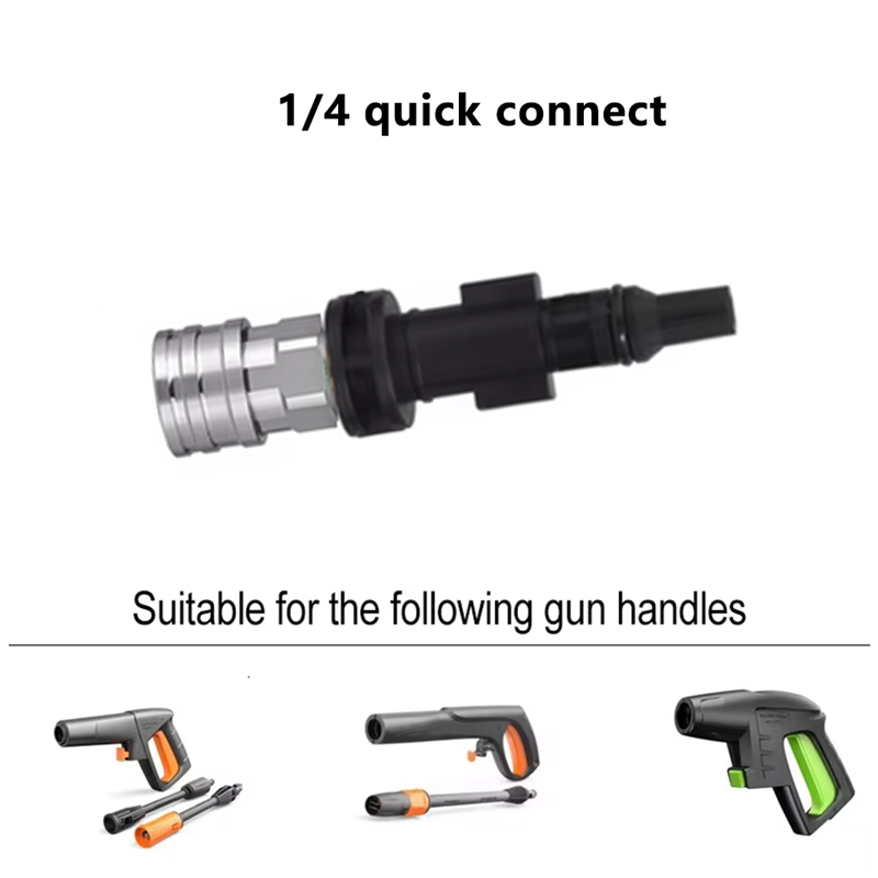 موصل سريع لغسالة الضغط 1/4 بوص - مراجعة Pressure Washer Foam Gun وسعره
