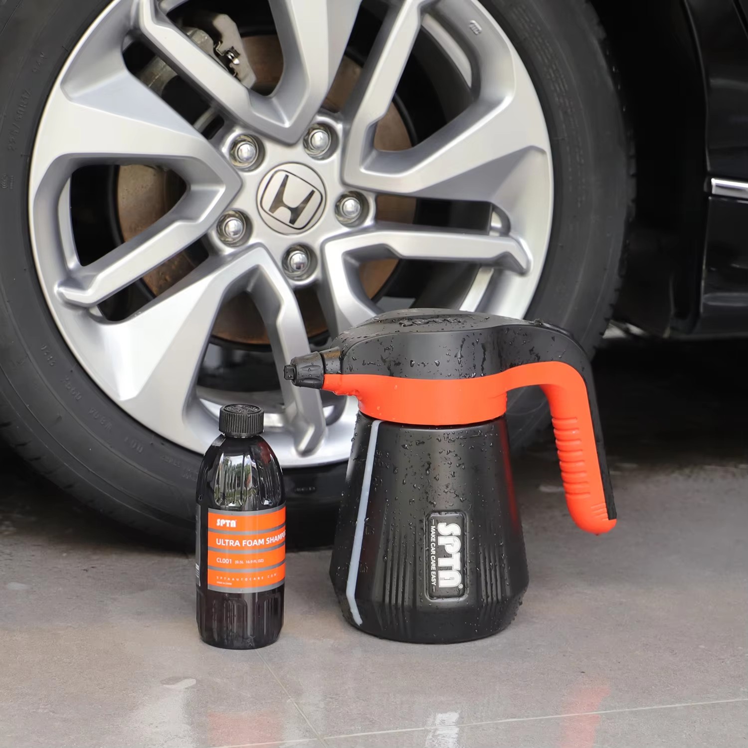 شامبو SPTA Ultra Foam (16 أونص - مراجعة Car Shampoo Ph وسعره
