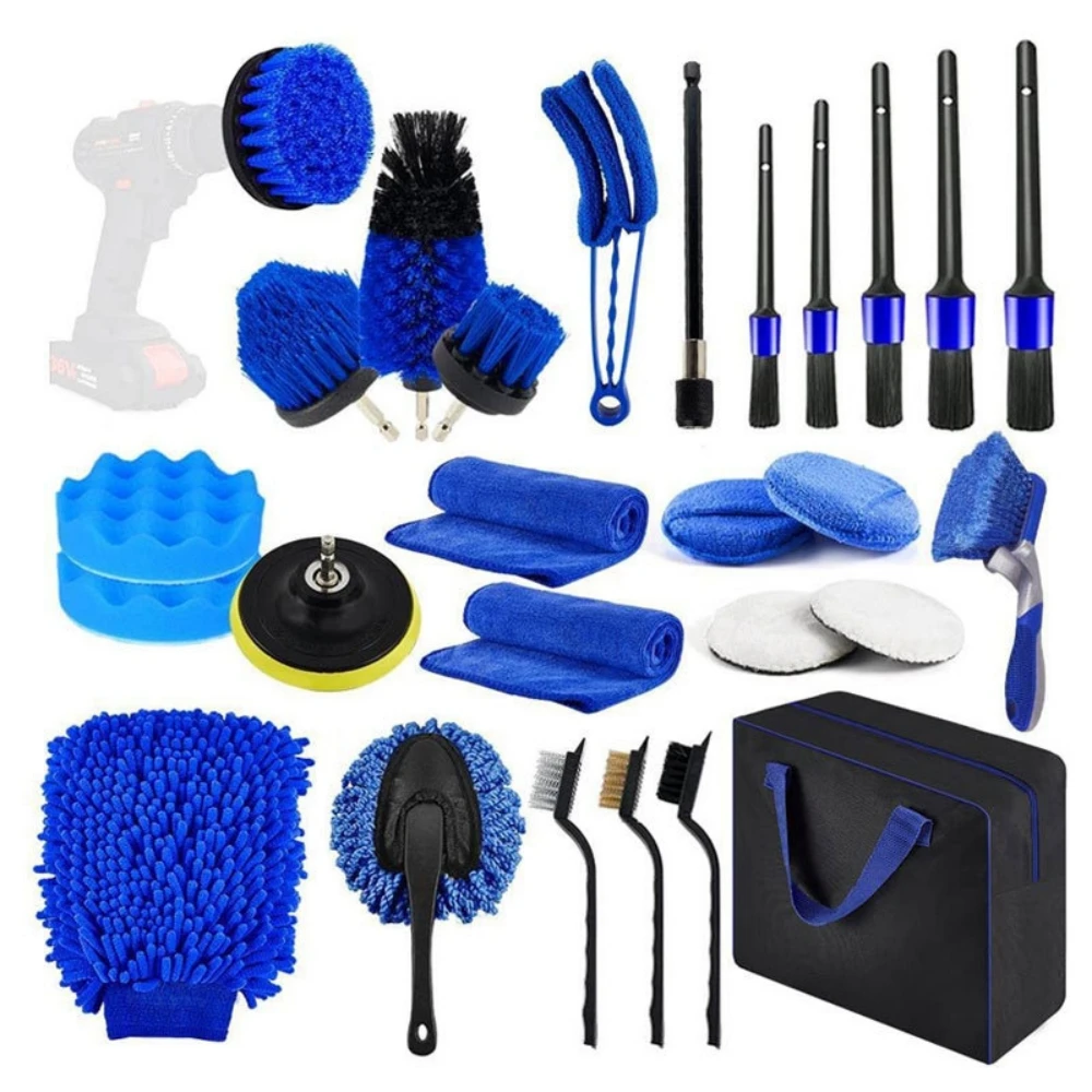 مجموعة فرشاة غسيل السيارات فرش - مراجعة Dirt Brush Interior وسعره